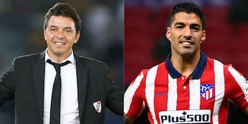 Marcelo Gallardo y Luis Suárez tienen dobles salteños.