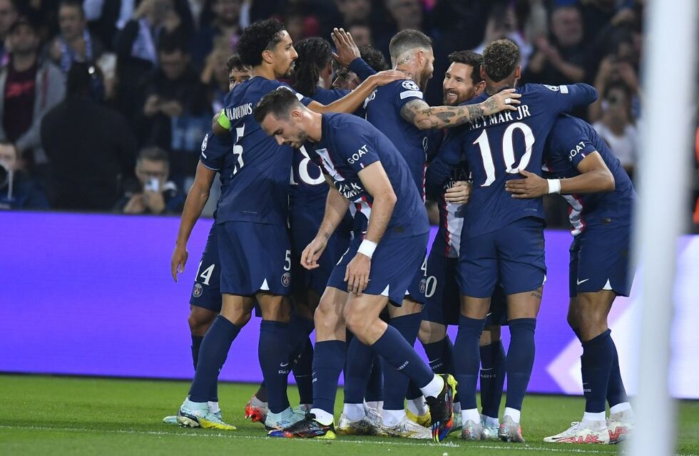 Impresionante tarde para el PSG: con dos goles de Lionel Messi, le ganó 7 a 2 al Maccabi Haifa