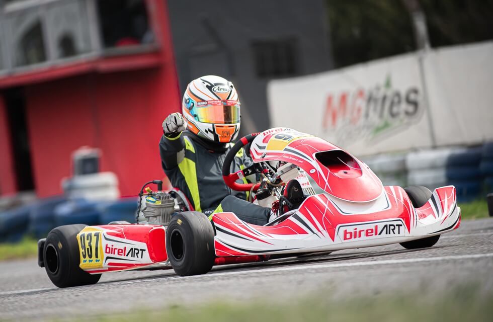 Fausto Arnaudo ganó en la segunda fecha de la Champion Cup en la Iame Series