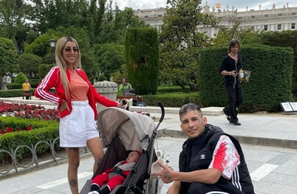 L-Gante explicó por qué no lleva a su pareja y a su hija Jamaica a las giras