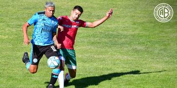 Nahuel Luján jugó un partido aceptable en Madryn para que Belgrano siga en carrera.