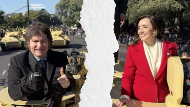 Javier Milei cada vez más lejos de Victoria Villarruel