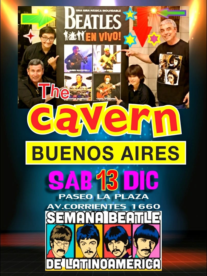 La banda tresarroyense Beatles en Vivo se presentará en Capital Federal
