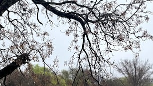Creciente en Villa Carlos Paz. Foto de archivo