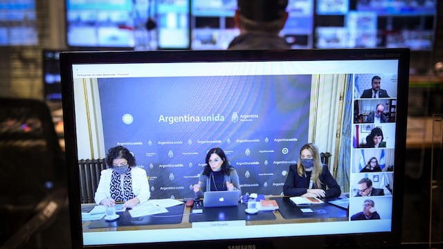 Debate sobre el DNU de vacunas en el Congreso.