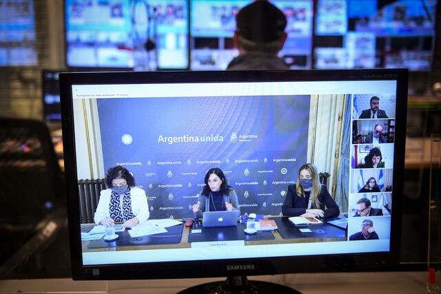 Debate sobre el DNU de vacunas en el Congreso.