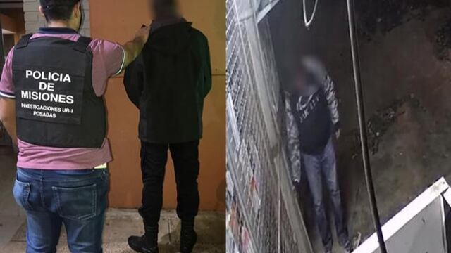 Fue registrado en cámara tras intentar robar un comercio posadeño.