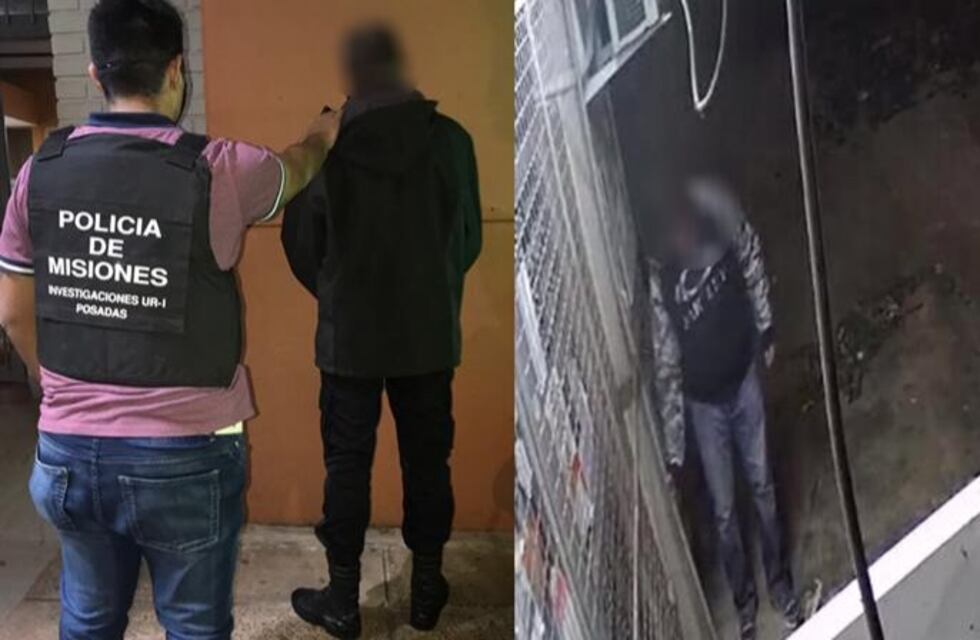 Fue registrado en cámara tras intentar robar un comercio posadeño