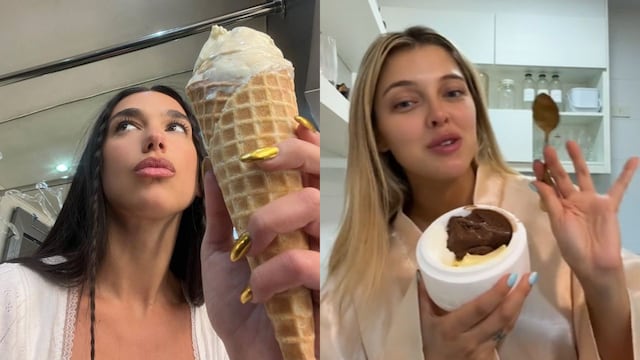 Cuáles son los inusuales ingredientes que Dua Lipa le pone al helado y que Sofía Gonet probó.