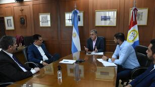 El intendente se reunió con el Fiscal Federal Gustavo Onel y el Fiscal Regional Carlos Vottero