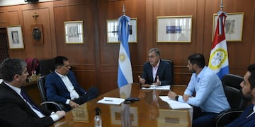 El intendente se reunió con el Fiscal Federal Gustavo Onel y el Fiscal Regional Carlos Vottero