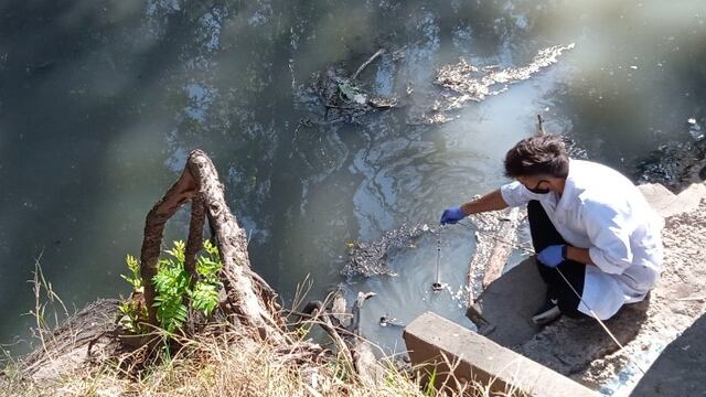 Constante revisión de los canales de Rafaela