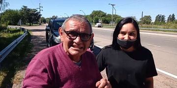 Huberto Rodríguez, el hombre de 63 años que viajó 1.500 kilómetros buscando trabajo.