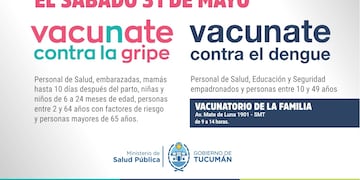 El Ministerio de Salud busca proteger a la población vulnerable antes del invierno y cortar la circulación del dengue.