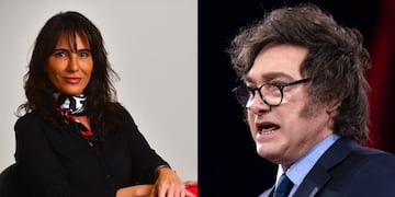 Natalia de la Sota cruzó a Javier Milei.