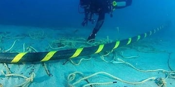 Firmina será un cable submarino que unirá Las Toninas con la costa este de Estados Unidos.