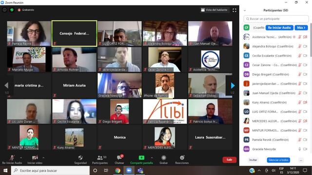 Referentes del turismo del Litoral se reunieron, virtualmente, para planificar acciones que beneficien al sector.