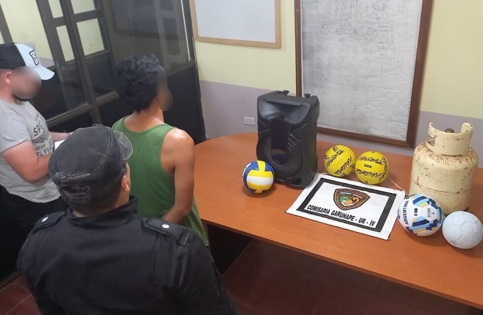 Garuhapé: recuperan objetos que habían sido robados de un establecimiento educativo