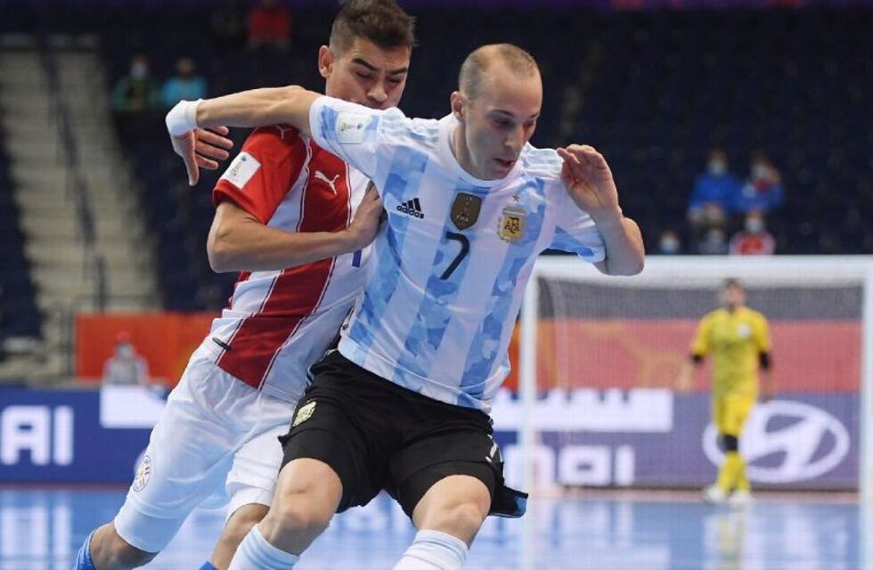 Mundial de Futsal: Argentina le ganó 6-1 a Paraguay y se metió en cuartos de final