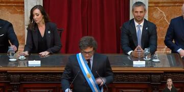 Milei presenta el presupuesto 2025 en el Congreso