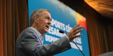 El gobernador Juan Schiaretti y su mensaje para el 2022 que comienza (Gentileza Prensa Gobernación).