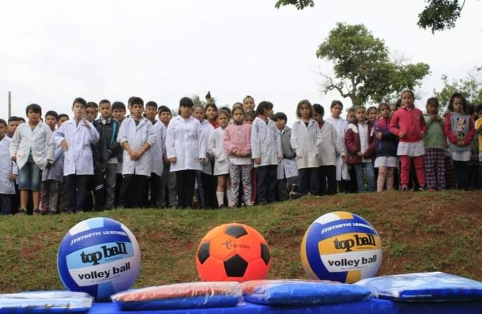 Inauguraron un playón deportivo en la Escuela N°164