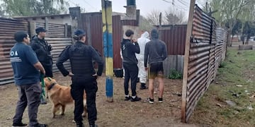 El cuerpo estaba en una casilla precaria