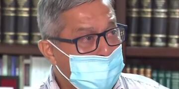 "No puedo aceptar que no voy a ver más a mi hijo", indicó el hombre entre lágrimas.