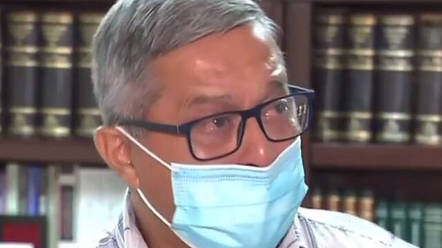 "No puedo aceptar que no voy a ver más a mi hijo", indicó el hombre entre lágrimas.