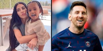 El crossover menos esperado: el hijo de Kim Kardashian conoció a Lionel Messi y se emocionó.