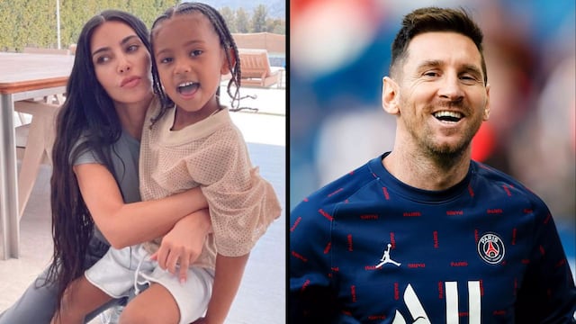 El crossover menos esperado: el hijo de Kim Kardashian conoció a Lionel Messi y se emocionó.