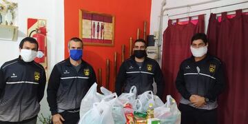 Donación de la Asociación Rafaelina de Árbitros