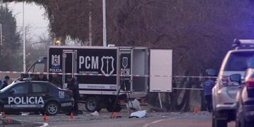 Vuelco fatal en el Acceso Sur, Mendoza\u002E