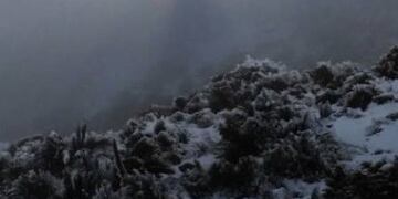 La imagen, que fue tomada en el cerro Áspero\u002E Mendoza\u002E