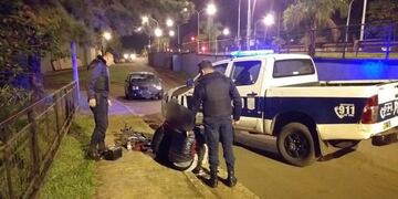 Los detenidos caminaban con los elementos en plena madrugada\u002E