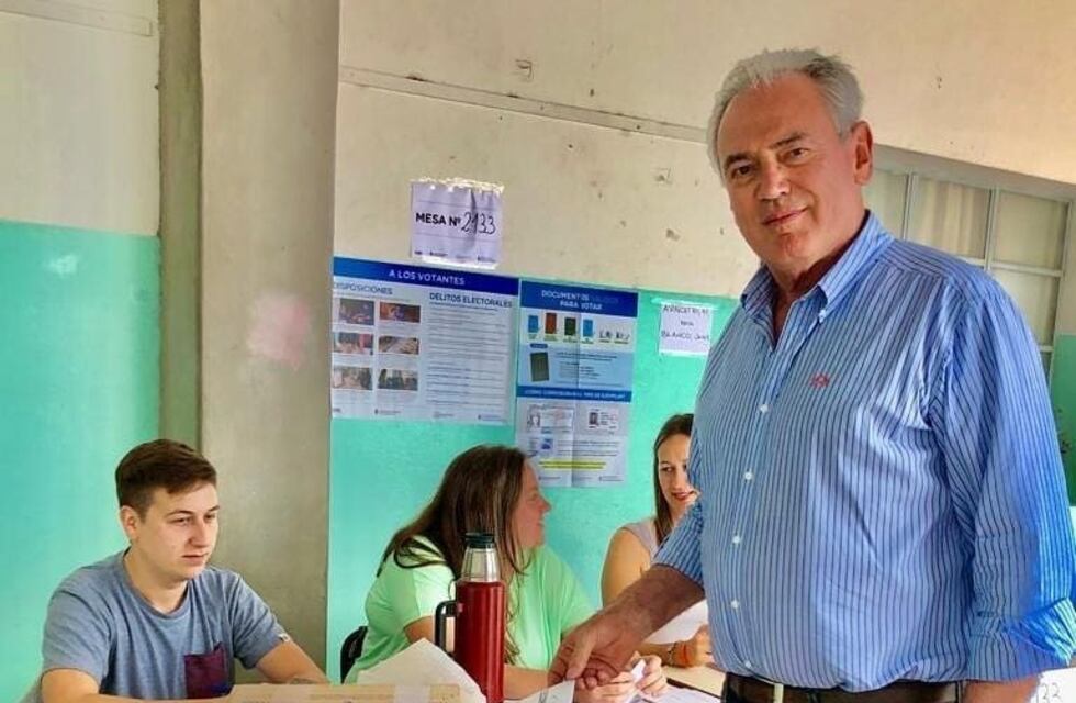 Benedetti: "Es necesario que todos los argentinos emitan su voto, estamos definiendo el futuro"