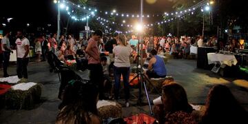 Peatonal del Vino en Alvear