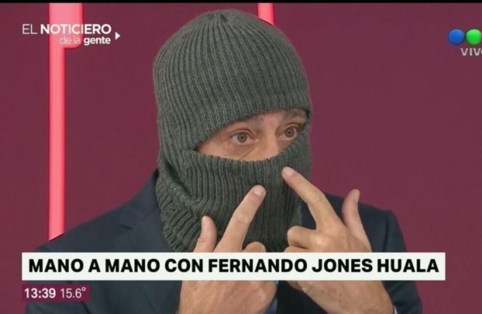 Nicolás Repetto: "Me puse el pasamontañas a raíz de una pregunta, no para cargar a los mapuches"