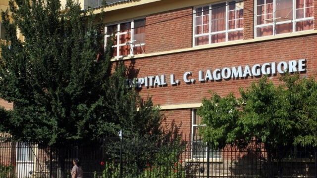 En el Hospital Lagomaggiore el taxista Sergio Vargas lucha por su vida tras ser atacado durante un asalto el jueves. Gentileza