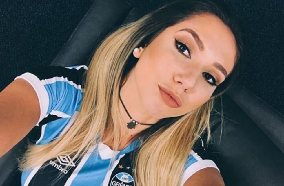 Quién es Carolina Portaluppi, la sexy modelo que acompaña al Gremio