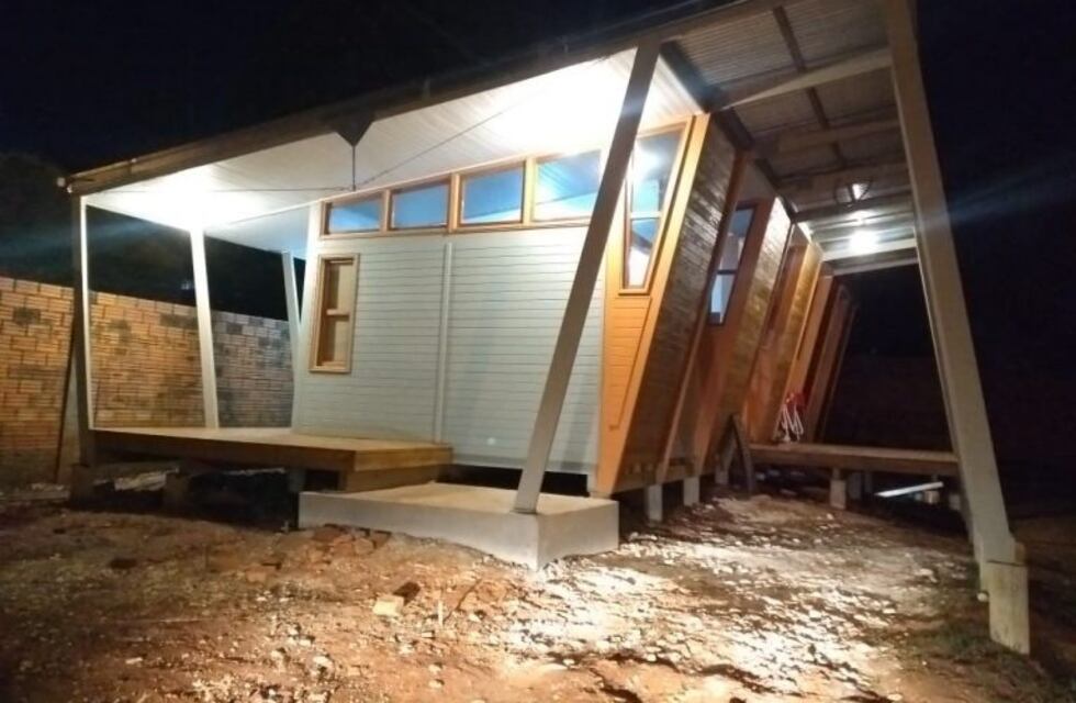 Casa sustentable de madera que ahorra energía, agua y cuesta la mitad que una de ladrillos