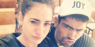 Rodrigo Romero junto a Marlene\u002E