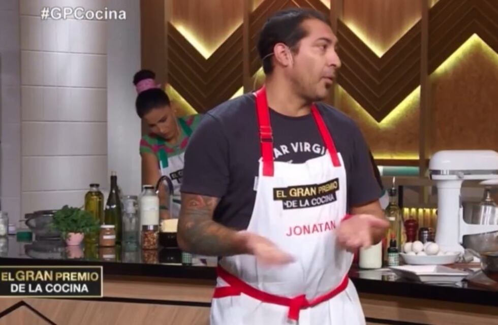 "El gran premio de la cocina": en plena pandemia de coronavirus, Jonatan sopló arriba de la bandeja y el jurado decidió no probar el postre