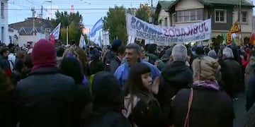 Manifestaciu00f3n en Santa Cruz