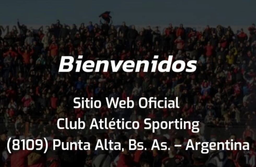 El club Sporting presentó su sitio web oficial