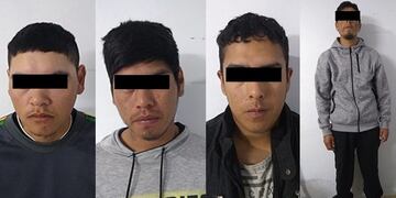 Tres son mayores y uno es menor de edad\u002E