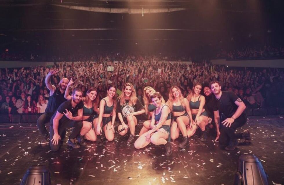 Así quedó la rodilla de Jimena Barón tras el golpe en su show en Córdoba