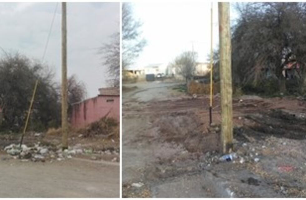 El antes y después de una esquina en La Calera