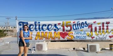 Julieta vive en Pocito, localidad que se encuentra a 15 kilómetros del Gran San Juan\u002E