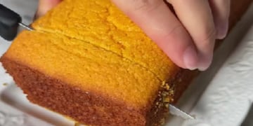 La receta para hacer el budín de mandarina sin gluten.